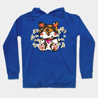 Happy Calico Kitty Hoodie